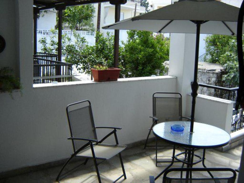 Elsa Apartments Pefkochori Bagian luar foto